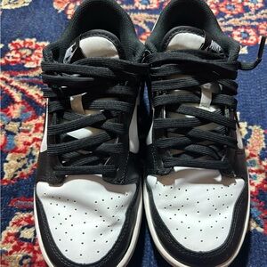 Nike Black and White Athletic Shoes